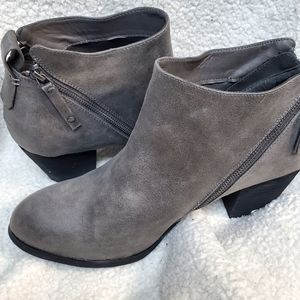 Torrid Gray Boots 13W